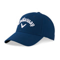 Callaway Tour Junior Cap Navy/White – front three-quarter view