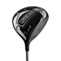 Sole view of the driver from the Callaway Women's Reva 11 Piece Package Set, featuring a sleek black design with branding and detailing.