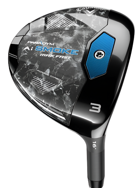 Callaway Paradym Ai Smoke Max Fast Fairway sole view 