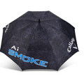 A goof view of the Callaway Ai Smoke Umbrella Extended out with the branding showing