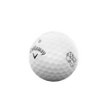 Callaway Supersoft Limited Edition Casino themed golf ball featuring the Callaway logo and a pair of dice graphic. The number "11" is also printed on the ball.