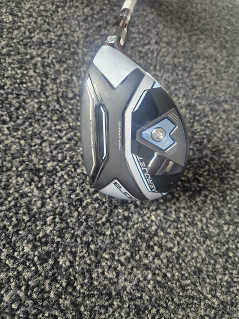 Sole of used Cobra Aerojet Women's 5 Hybrid 24 degree