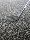 Face of used Cobra Aerojet Women's 5 Hybrid 24 degree