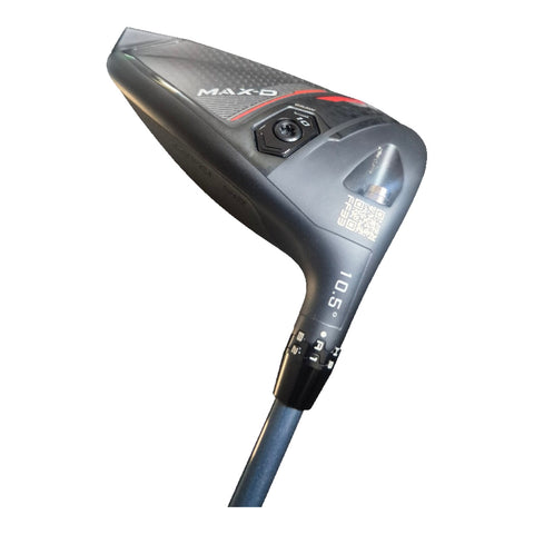 Actual Cobra DS-ADAPT MAX-D Driver, 10.5°, Denali 60 6.0 Stiff, Right-Handed, Used - Very Good on white background