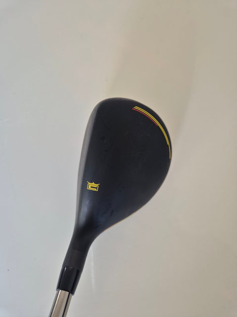 Cobra King SpeedZone 3 hybrid crown showing cosmetic wear