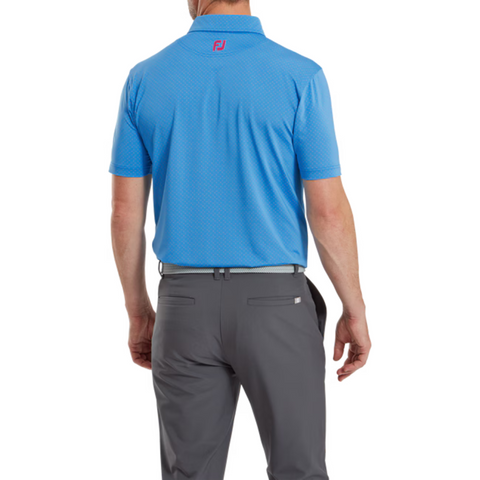 Footjoy Lisle Dot Print Mens Polo
