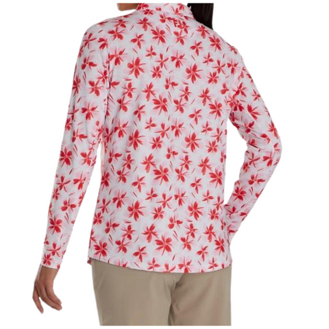 FootJoy Womens Long Sleeved Floral Shirt