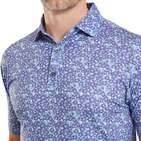 FootJoy Primrose Print Lisle Mens Polo