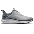 FootJoy 2025 Men's Quantum Textile Golf Shoes | Grey/White/Blue