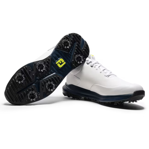 FootJoy 2025 Men's Tour Rival Golf Shoes | White/Navy
