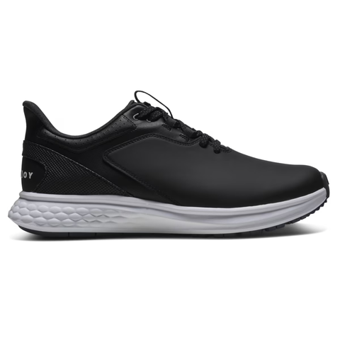 FootJoy 2025 Pulse Wide Men's Golf Shoes | Black/Black/White