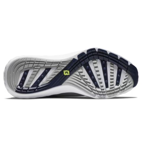 FootJoy 2025 Quantum Textile Men's Golf Shoes | Grey/White/Blue