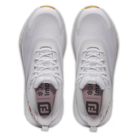 FootJoy 2025 Quantum Textile Women's Golf Shoes | White/Rose