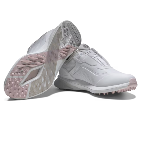 FootJoy 2026 Pro SL BOA Women's Golf Shoes | White/Grey