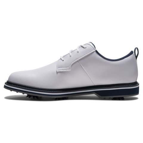 FootJoy 2026 Vanguard Men's Golf Shoes White/Navy/Blue - opposite side view