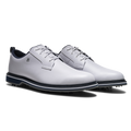 FootJoy 2026 Vanguard Men's Golf Shoes White/Navy/Blue - pair three-quarter view