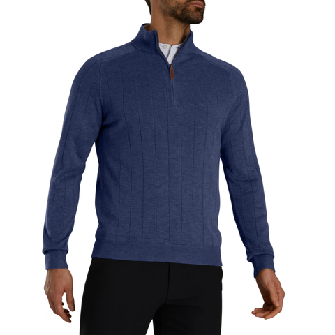 FootJoy Drop Needle Men's Pullover | Navy