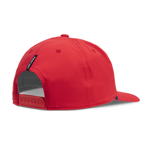 FootJoy Golf Next Tee 5-Panel Hat | Red - alternate view 2
