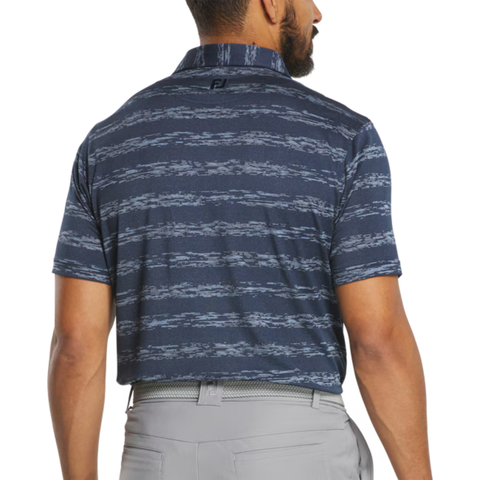 FootJoy Ikat Stripe Men's Polo | Navy