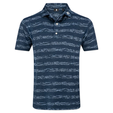 FootJoy Ikat Stripe Men's Polo | Navy