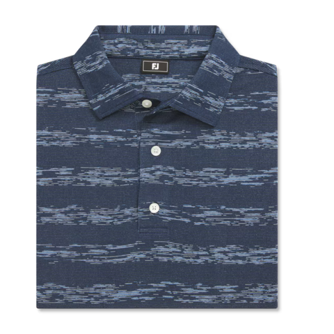FootJoy Ikat Stripe Men's Polo | Navy