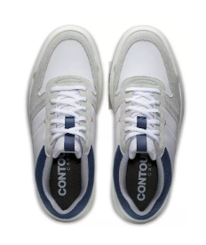 FootJoy Men's Contour Casual Golf Shoe - White/Grey