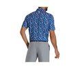 FootJoy Men's Jungle Leaves Lisle Polo