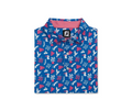 FootJoy Men's Jungle Leaves Lisle Polo