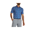 FootJoy Men's Jungle Leaves Lisle Polo