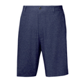 FootJoy Mens Performance Lightweight Short—navy blue, knee-length golf shorts with subtle stripes, front button, belt loops, side pockets, and moisture-wicking fabric for all-day comfort on the course.