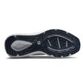 FootJoy QMotion men's golf shoes in White/White/Navy – outsole view
