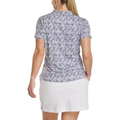 Foot Joy Short Sleeve Women's Shirt Orchid Floral M, view 2