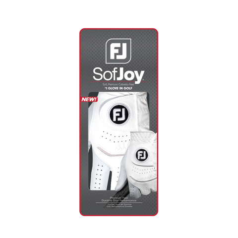 FootJoy SofJoy Women's Golf Glove | White