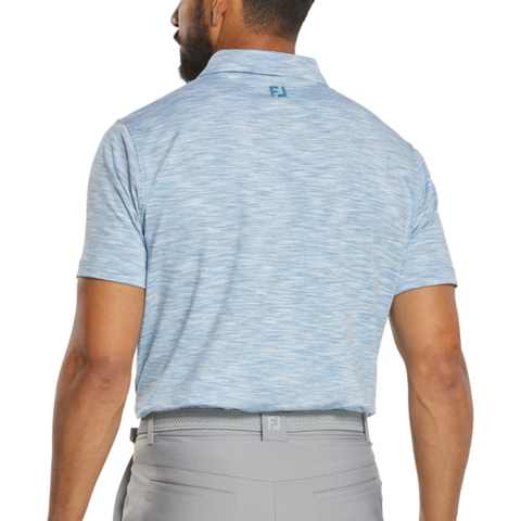 FootJoy Space Dye Lisle Men’s Polo | High Tide