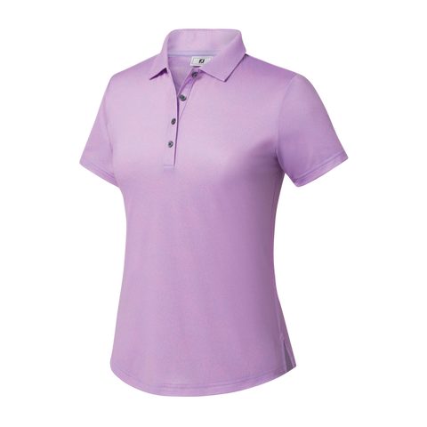 FootJoy Speckle Women's Polo Lavender – front view