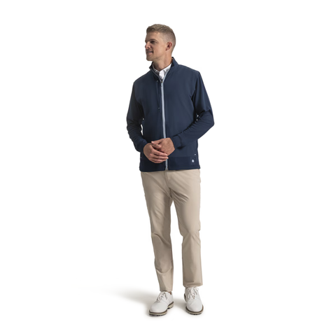 FootJoy TempoSeries Hybrid Full-Zip Men's Jacket | Navy