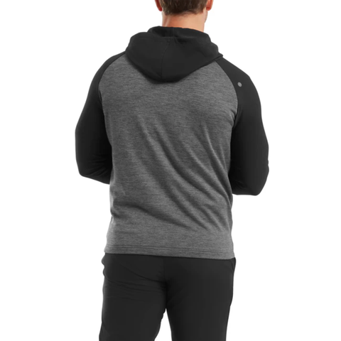 FootJoy ThermoSeries Pullover Hoodie | Charcoal/Black