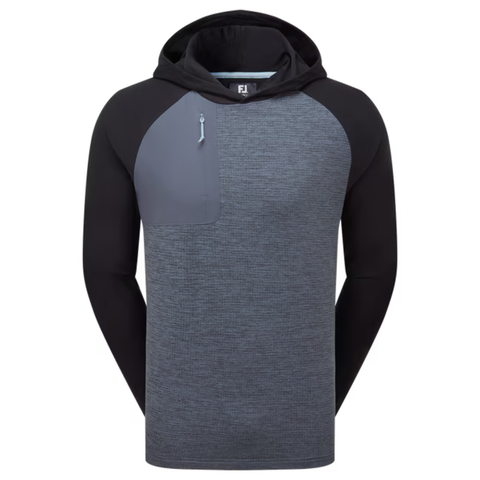 FootJoy ThermoSeries Pullover Hoodie | Charcoal/Black