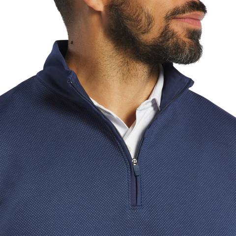 FootJoy Tonal Block Men’s Pullover | Navy