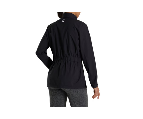 FootJoy Women's Hydrolite Long Sleeve Rain Jacket - Black