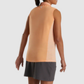 FootJoy Women's Sleeveless Open Placket Shirt Melon