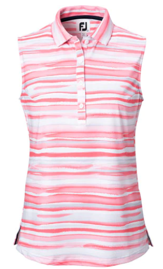 FootJoy Women's Sleeveless Watercolour Polo