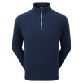 FootJoy Wordmark Chill-Out Men's Pullover Navy/White – front view