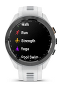 Garmin S70 42 mm sports options on the screen