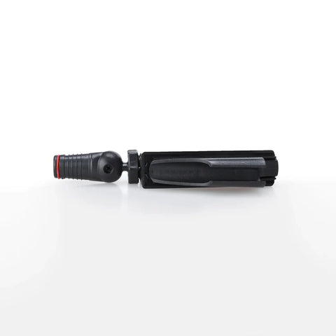 The GloPro Fire Fly Portable Stroke Reader by GloPro is a black, cylindrical tool with a red ring near one end, designed for putting alignment and shown from the side on a white background.