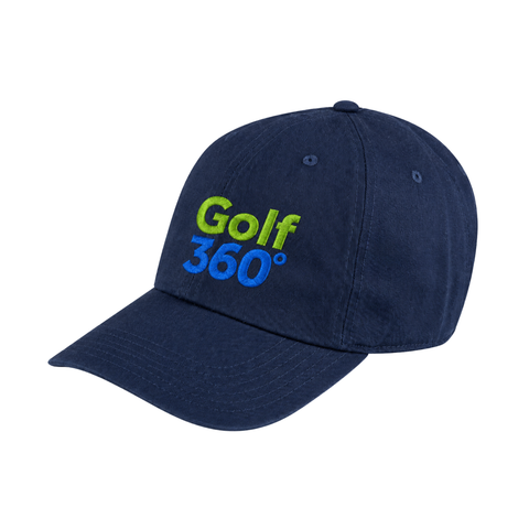 Golf 360 38° South Cotton Golf Cap | Navy