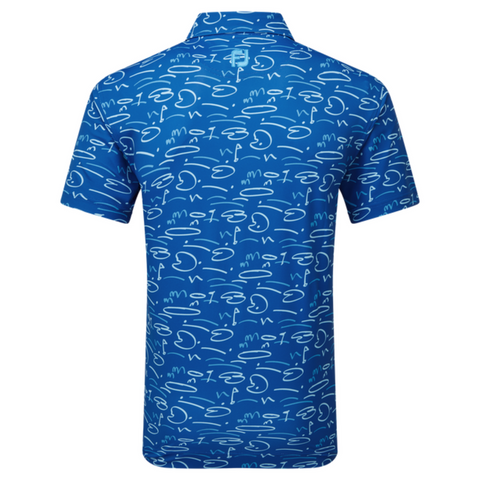 FootJoy Golf Course Doodle Men's Polo