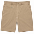 Greg Norman G7XLH534 men's golf shorts in tan
