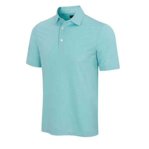 Greg Norman Men's Golf Polo Aquawave M