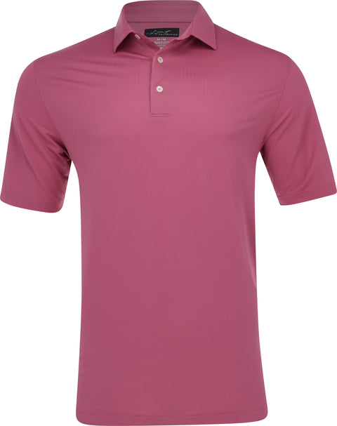 Greg Norman Men's Polo Mulberry M